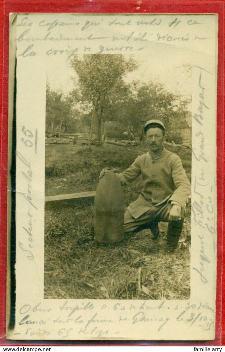 7932 - CERNAY - CARTE PHOTO - MILITARIA - Cernay