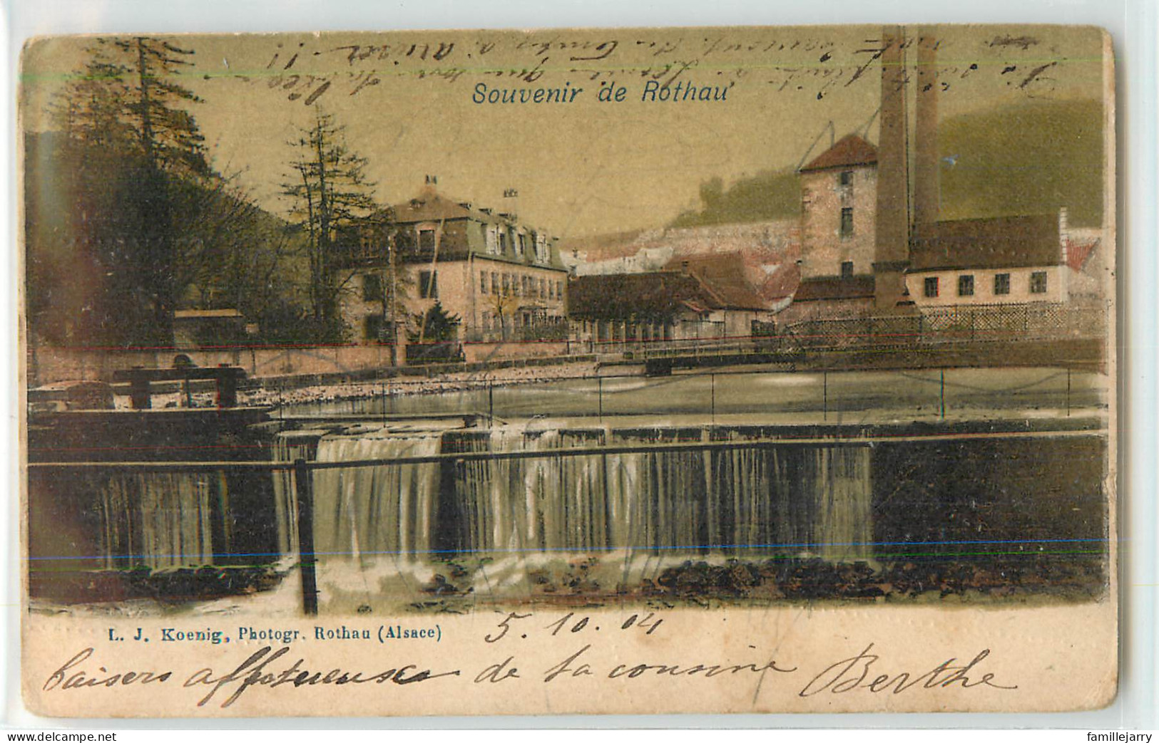 26693 - ROTHAU - SOUVENIR DE - Rothau