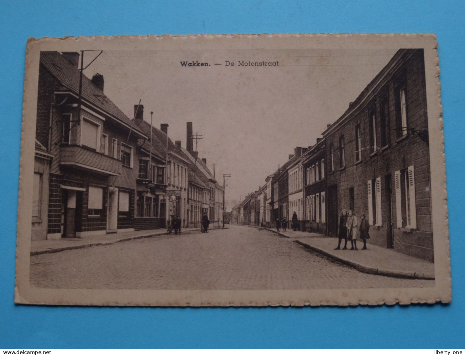 De MOLENSTRAAT > WAKKEN ( Edit. : G. Desmet-Cottens ) Anno 19?? ( Zie Scans ) ! - Dentergem