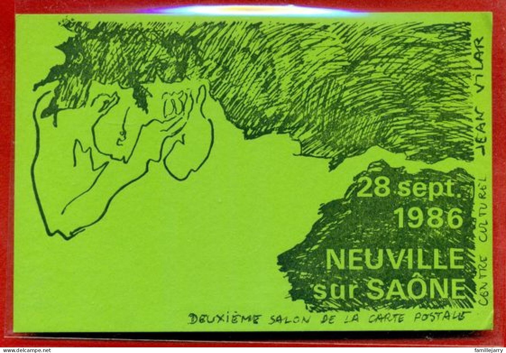 7324 - NEUVILLE SUR SAONE - CPM - 2EME SALON DE CARTES POSTALES - Neuville Sur Saone