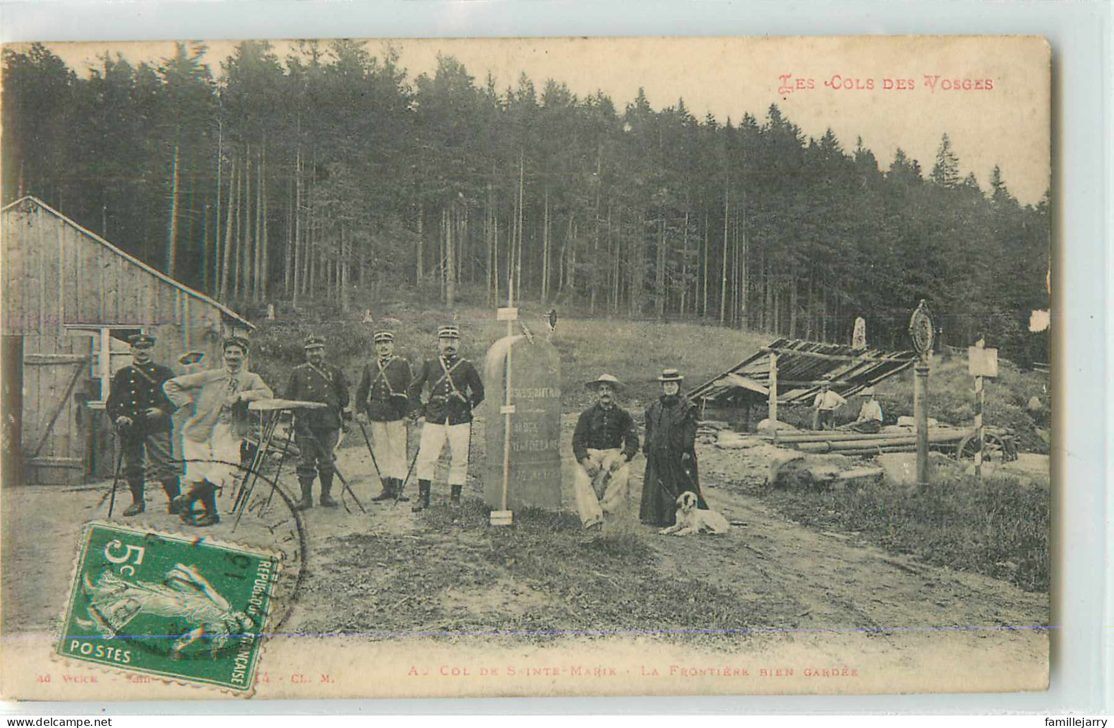 23861 - SAINTE MARIE AUX MINES - LA FRONTIERE BIEN GARDEE - Sainte-Marie-aux-Mines