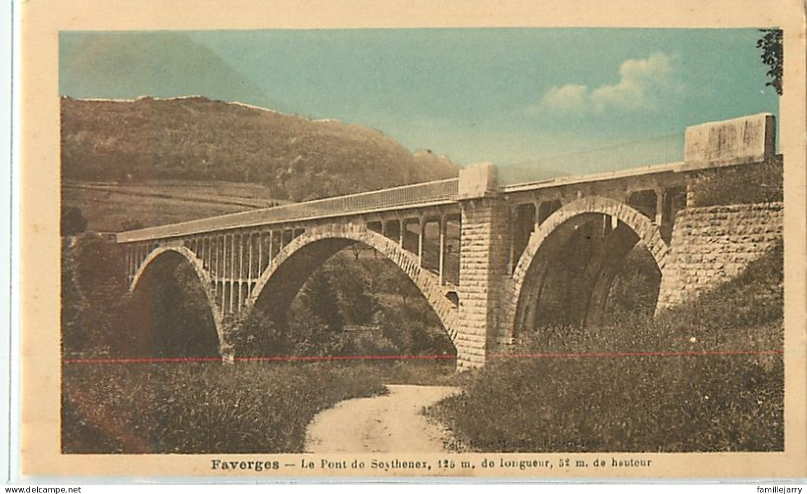 15156 - FAVERGES - LE PONT DE SEYTHENEX - Faverges