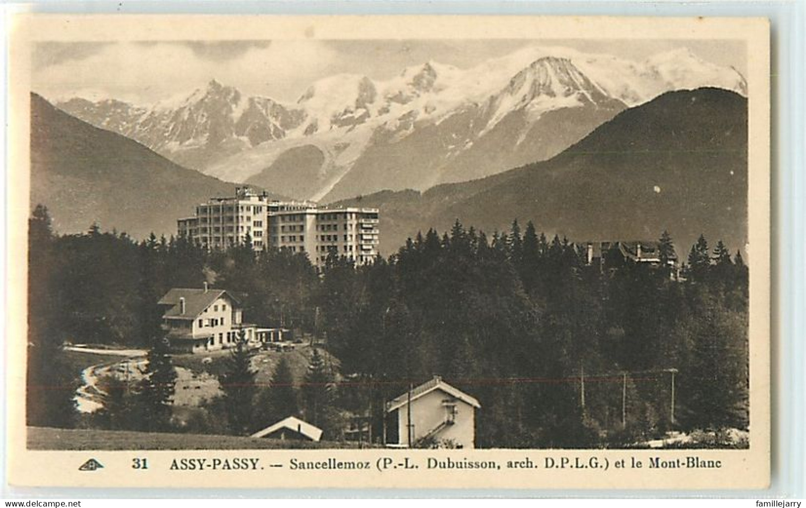 15009 - ASSY PASSY - SANCELLEMOZ - Passy