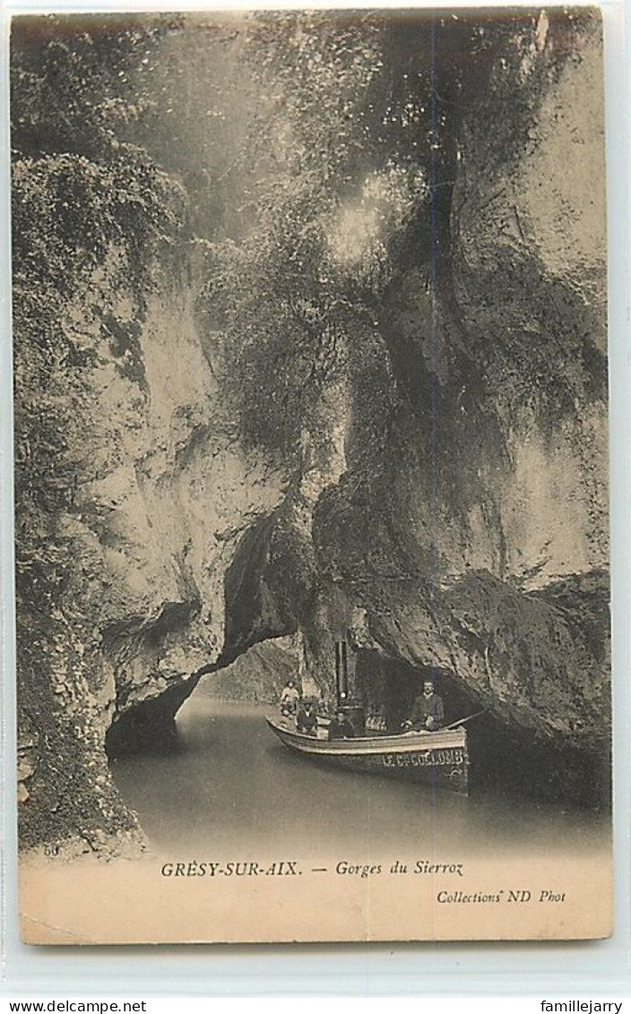 14626 - GRESY SUR AIX - GORGES DU SIERROZ - Gresy Sur Aix