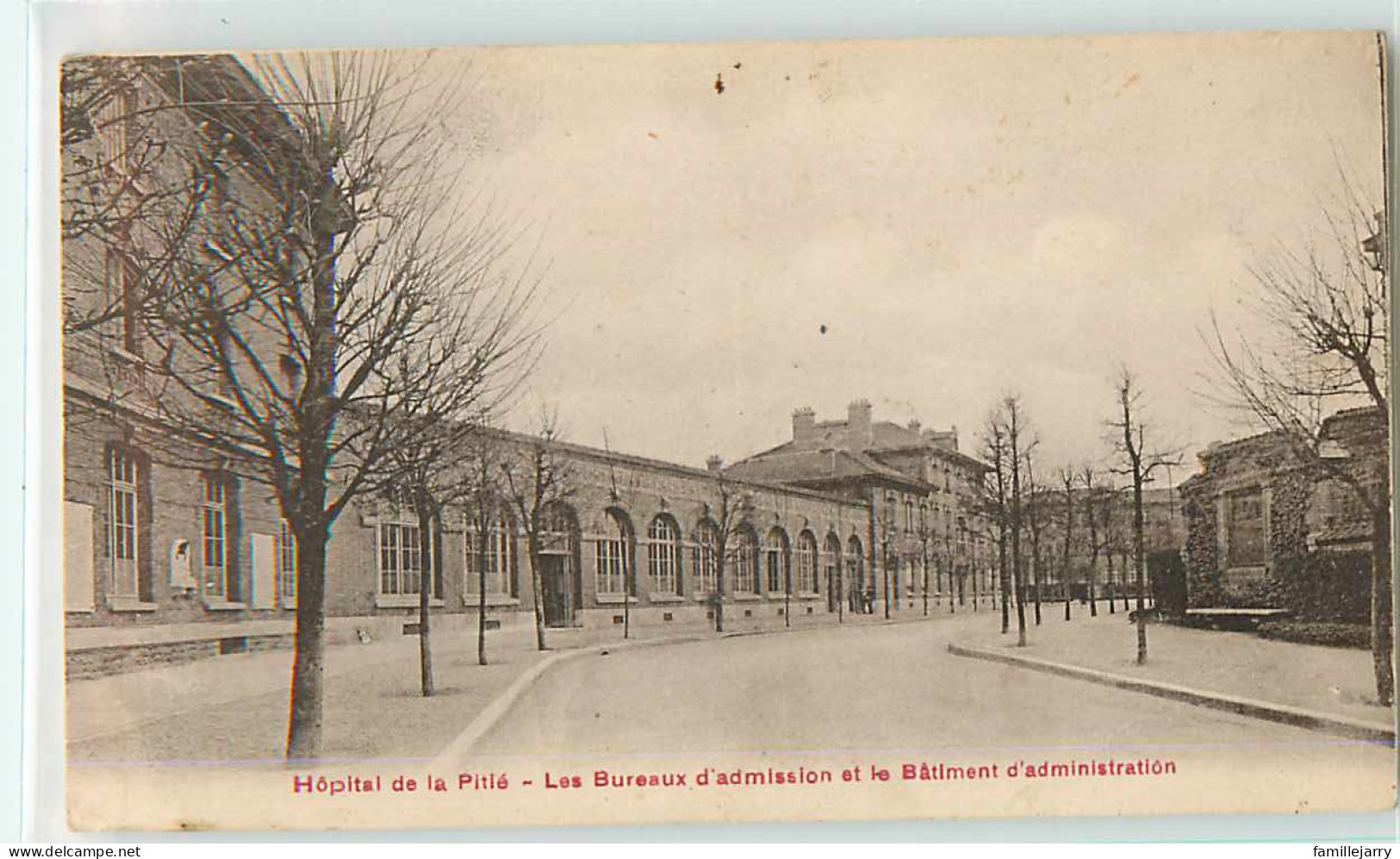 23634 - PARIS - HOPITAL - LA PITIE SALPETRIERE / LES BUREAUX D ADMINISTRATION - Santé, Hôpitaux