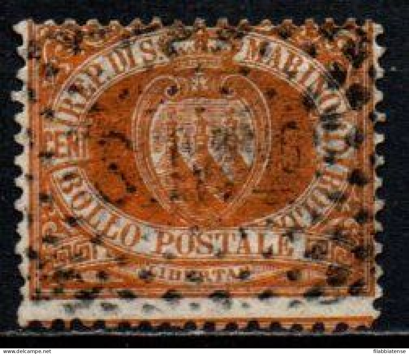 1877 - San Marino 2 Stemma    ++++++ - Gebraucht