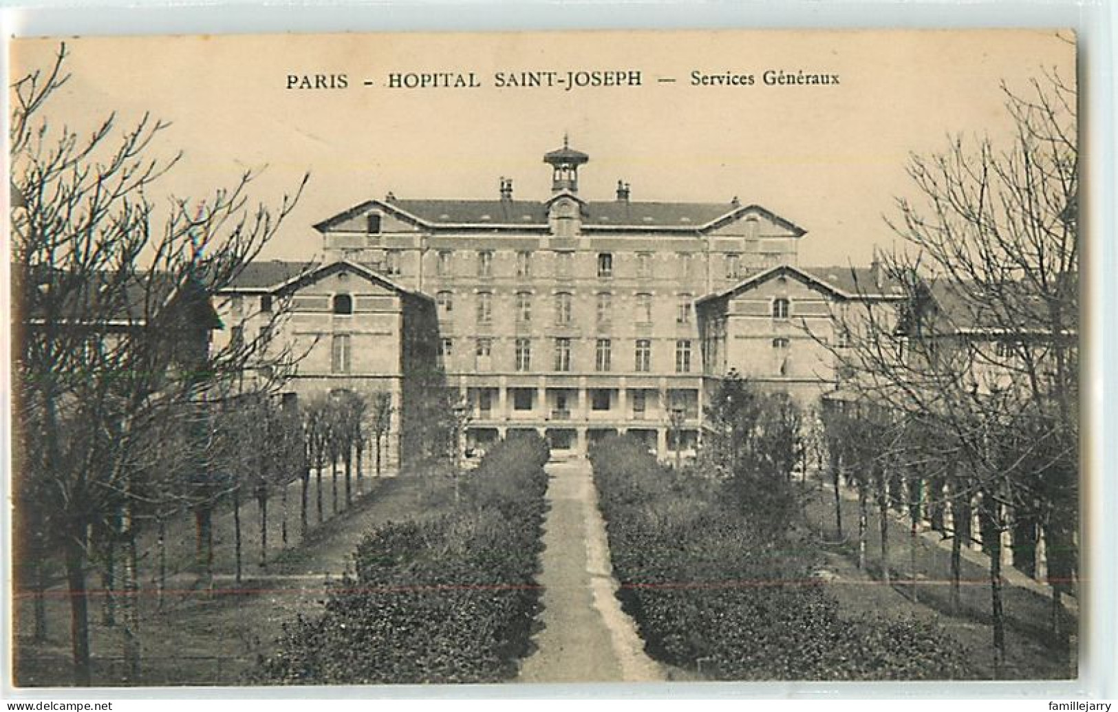 15865 - PARIS - HOPITAL SAINT JOSEPH / SERVICES GENERAUX - Salute, Ospedali