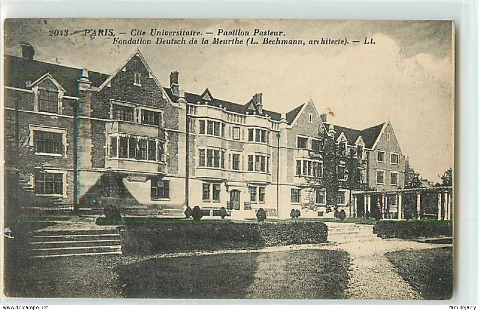 15788 - PARIS - CITE UNIVERSITAIRE / PAVILLON PASTEUR - Enseignement, Ecoles Et Universités