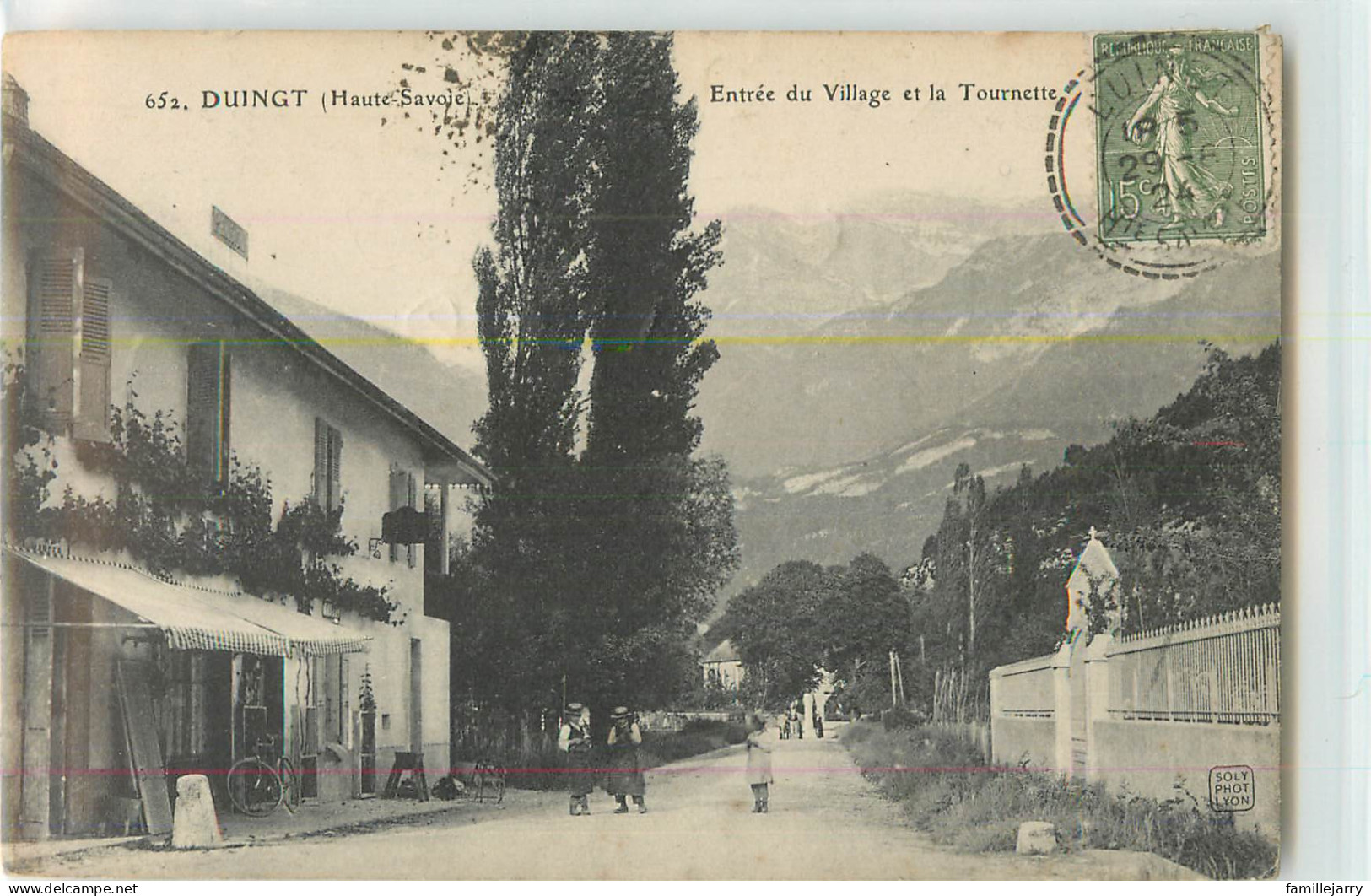 31072 - DUINGT - ENTREE DU VILLAGE ET LA TOURNETTE - Duingt