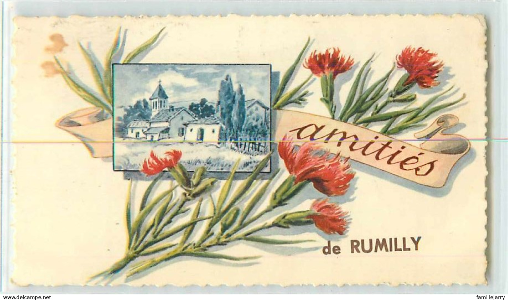 17817 - RUMILLY - CPSM - AMITIES DE - Rumilly