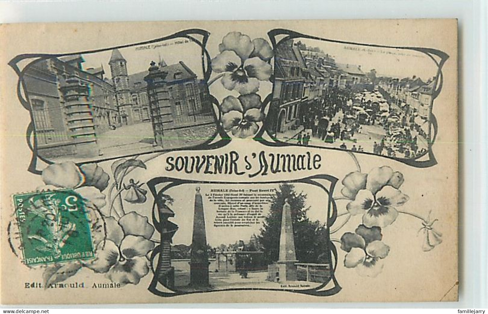 16135 - AUMALE - SOUVENIR D - Aumale