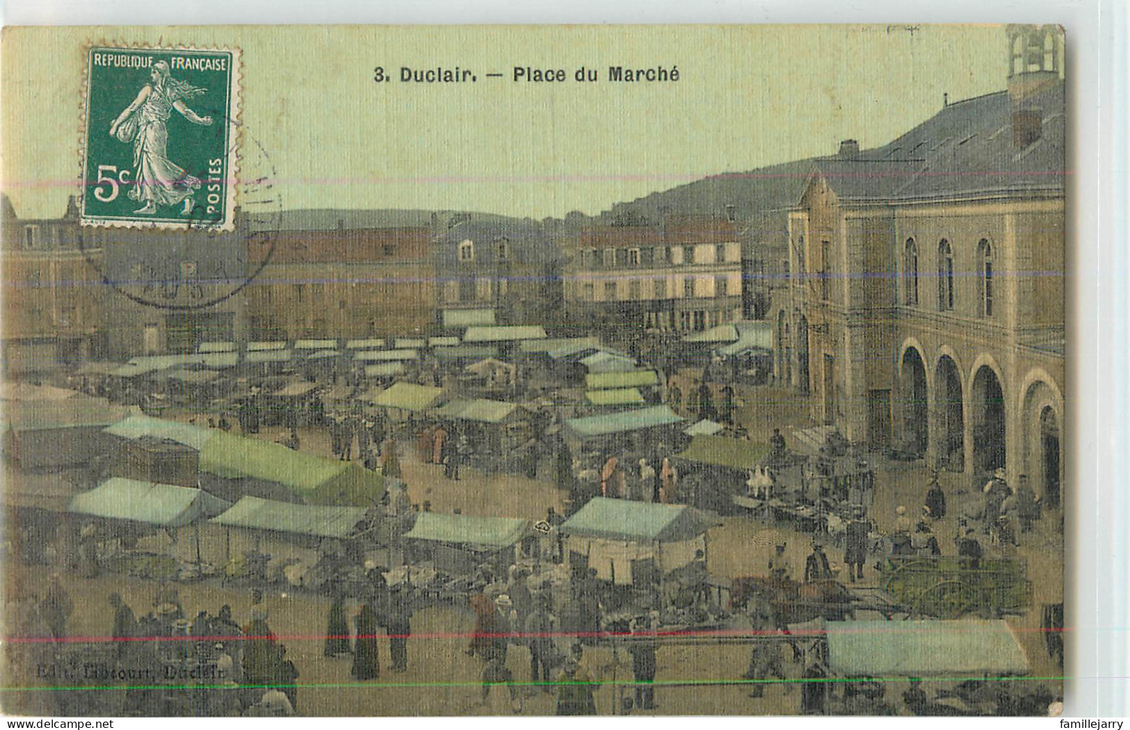 31022 - DUCLAIR - PLACE DU MARCHE - Duclair