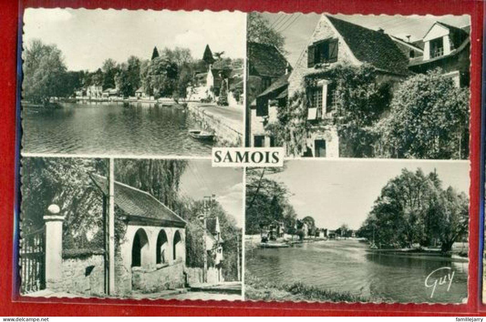 6933 - SAMOIS - CPSM - MULTIVUES - Samois