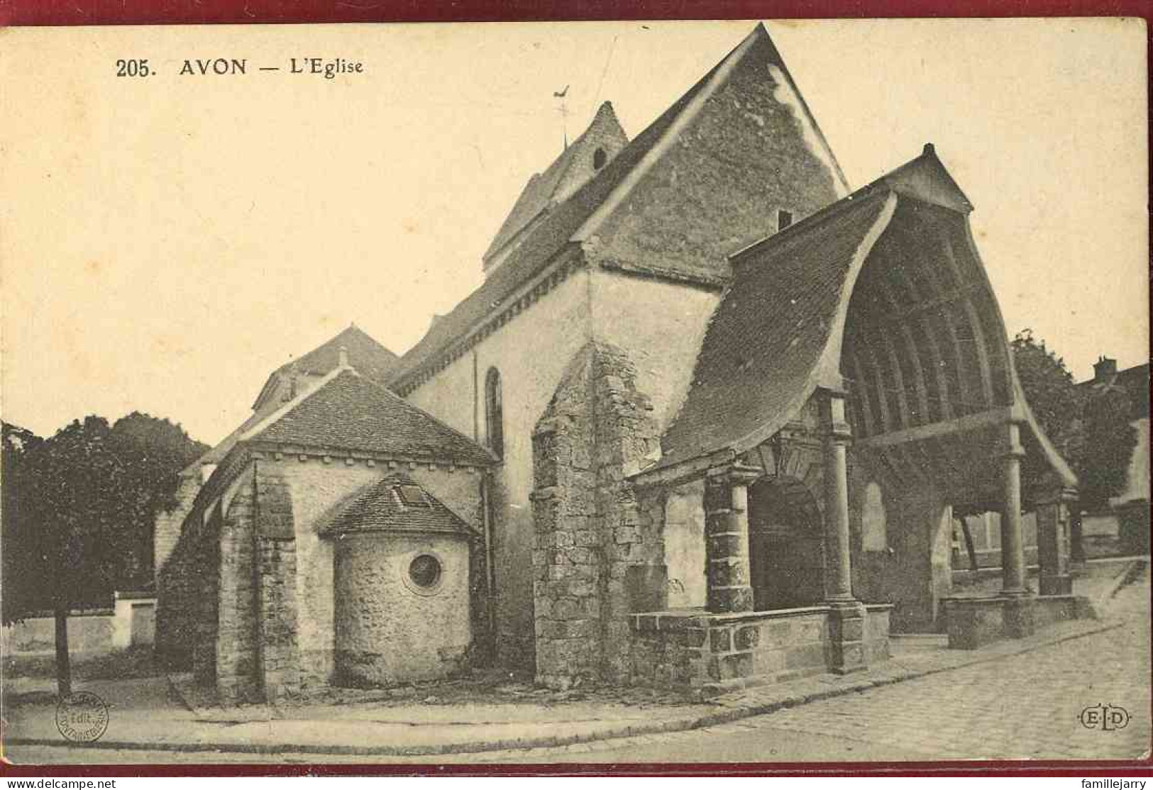 1610 - AVON - L'EGLISE - Avon