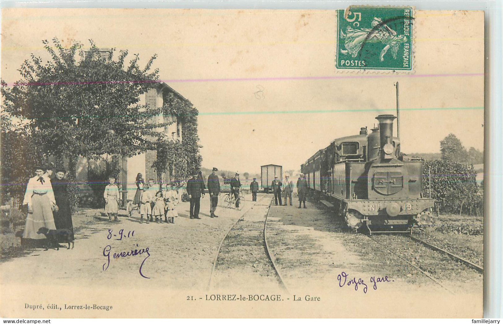 30911 - LORREZ LE BOCAGE PREAUX - LA GARE - Lorrez Le Bocage Preaux