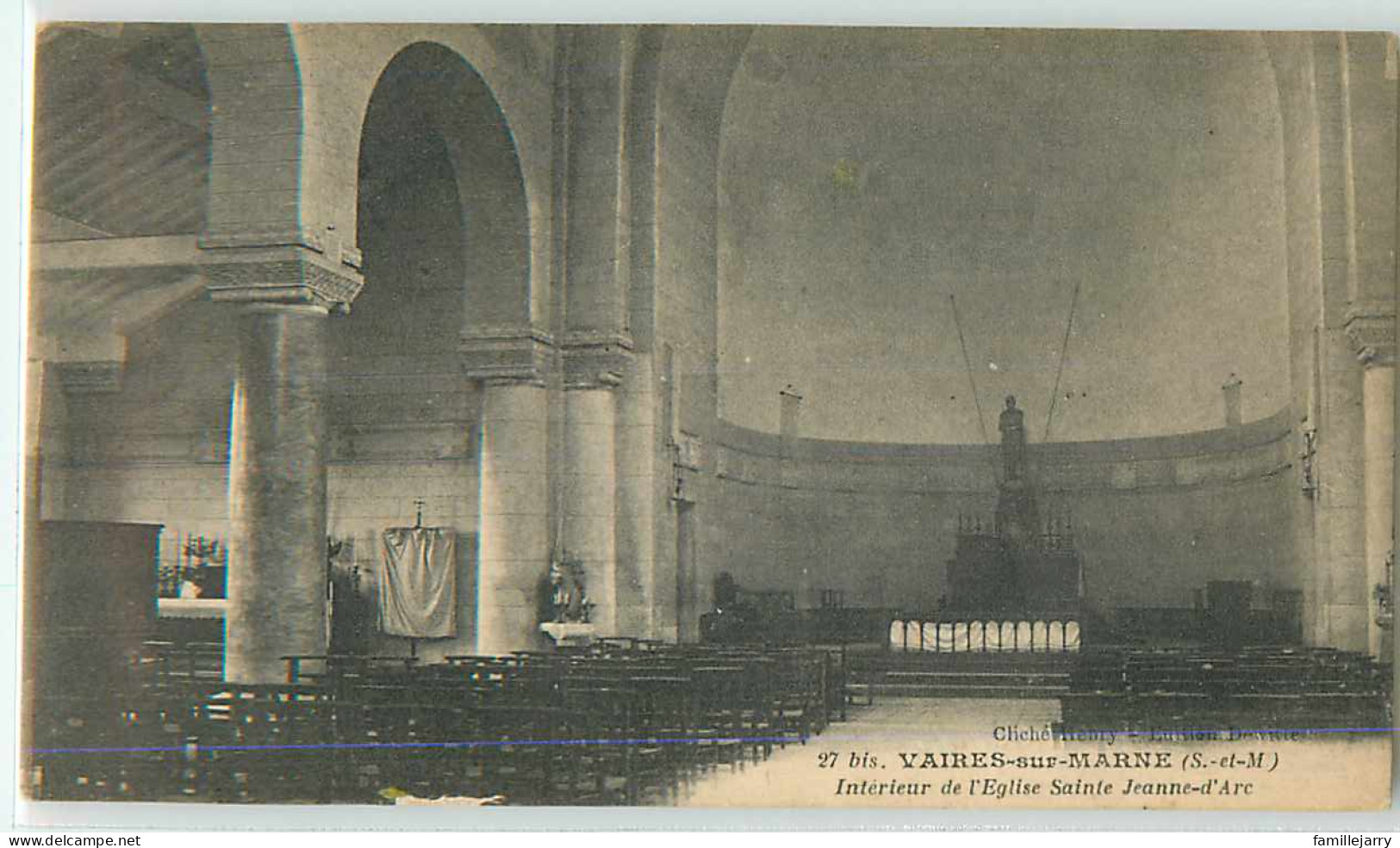 24032 - VAIRES SUR MARNE - INTERIEUR DE L EGLISE SAINTE JEANNE D ARC - Vaires Sur Marne