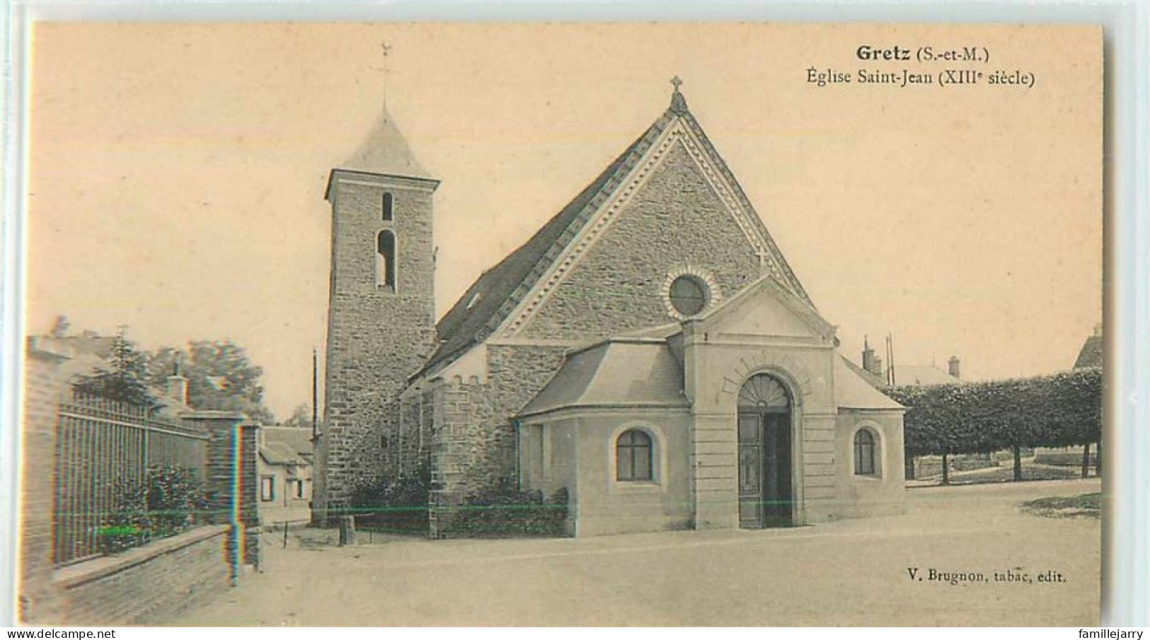 17712 - GRETZ - EGLISE SAINT JEAN - Gretz Armainvilliers