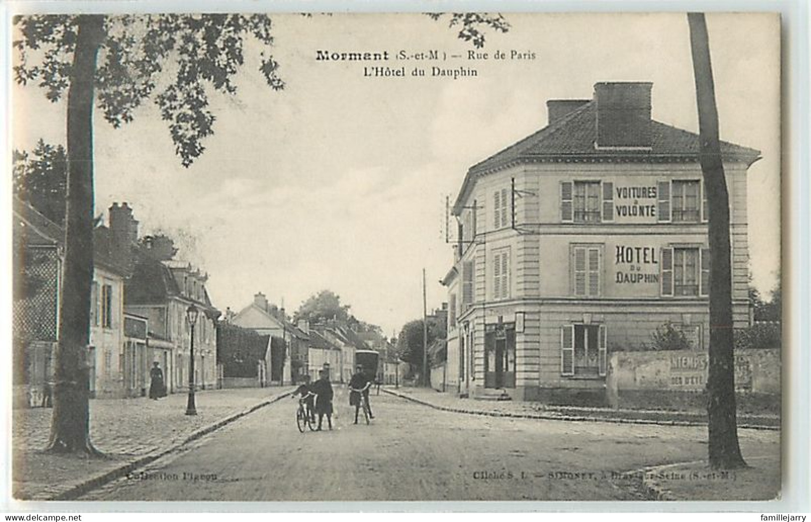 14171 - MORMANT - RUE DE PARIS / L HOTEL DU DAUPHIN - Mormant