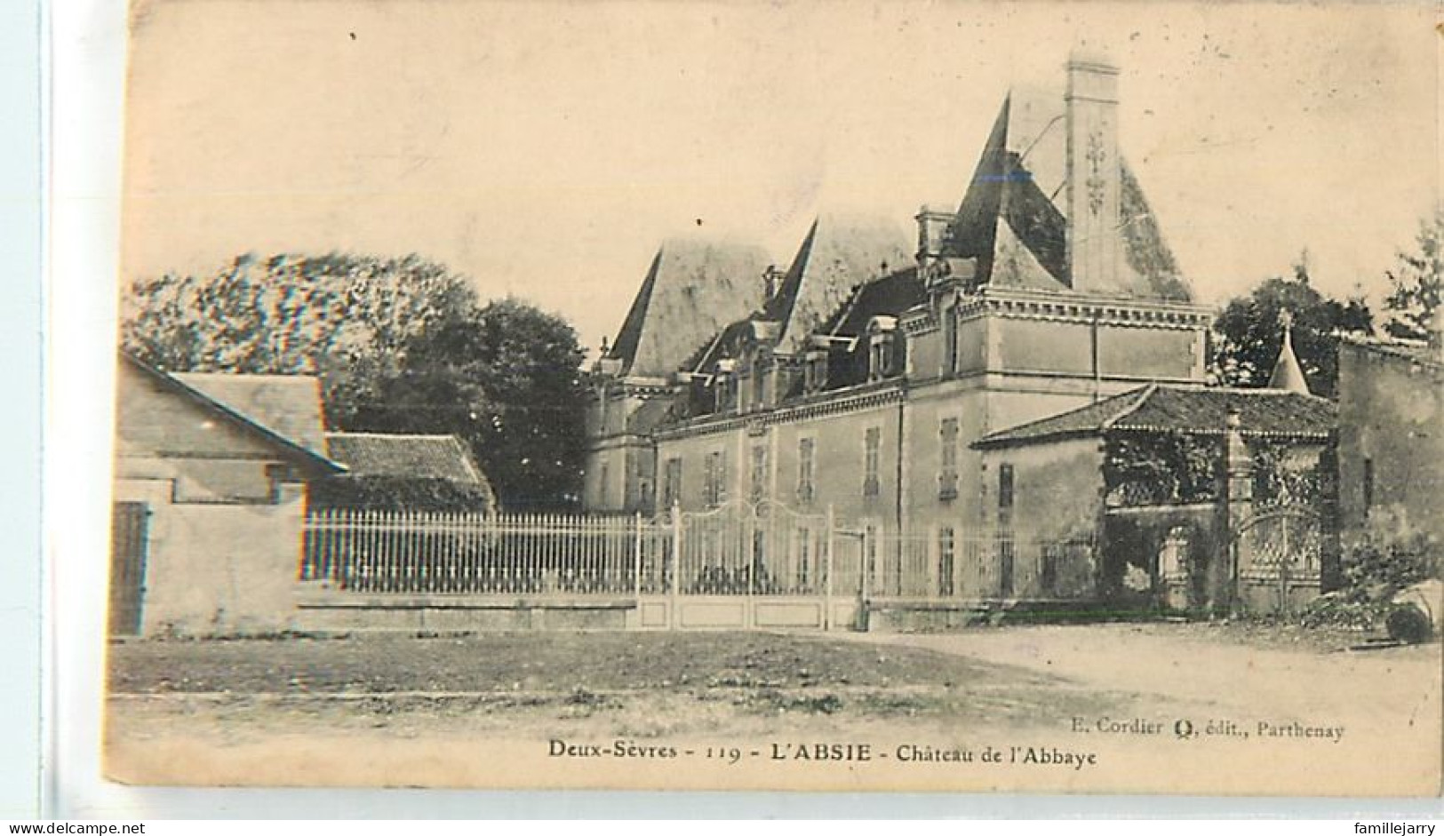 16035 - L ABSIE - CHATEAU DE L ABBAYE - L'Absie