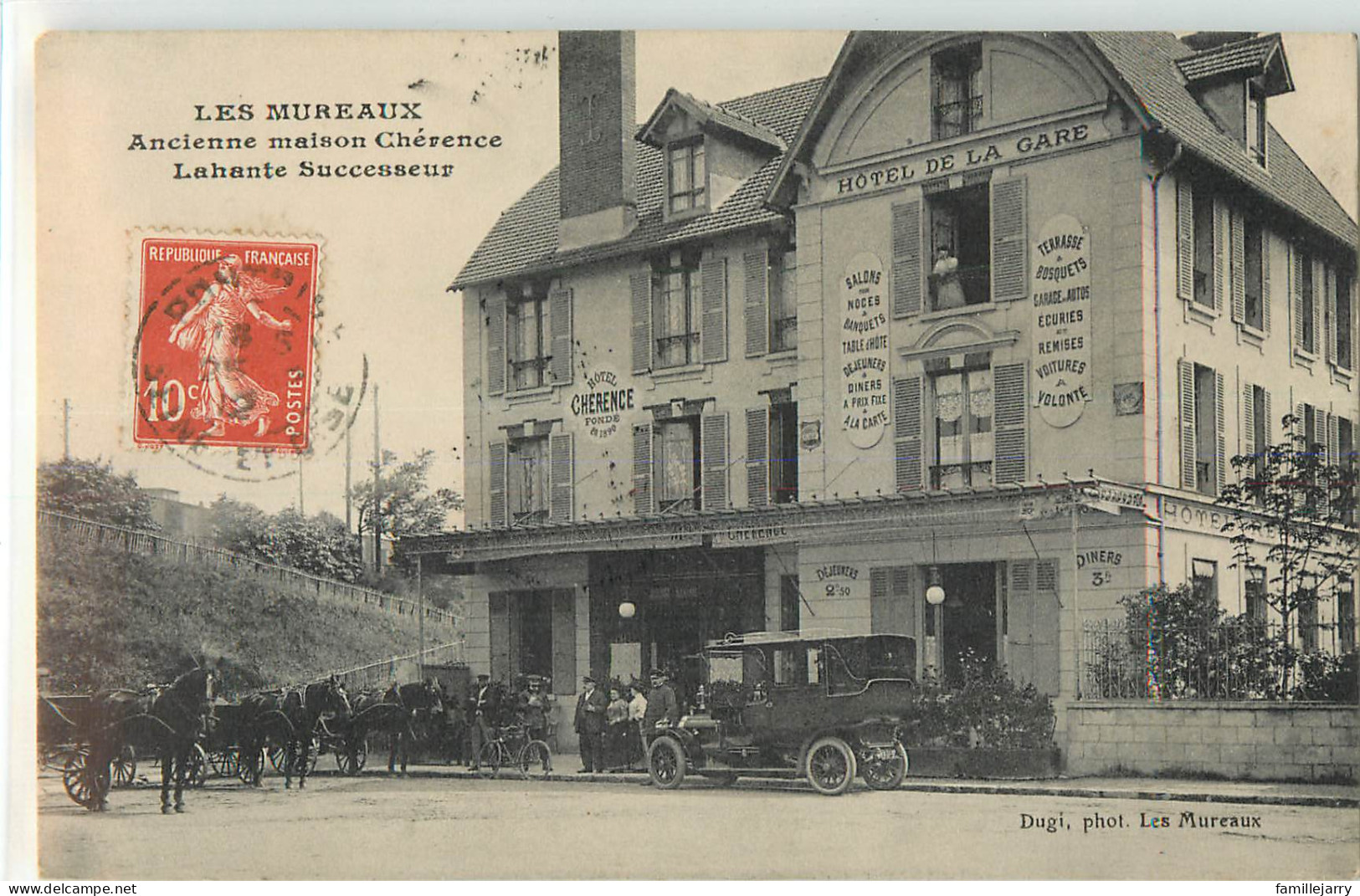 30796 - LES MUREAUX - ANCIENNE MAISON CHERENCE LAHANTE SUCCESSEUR - Les Mureaux