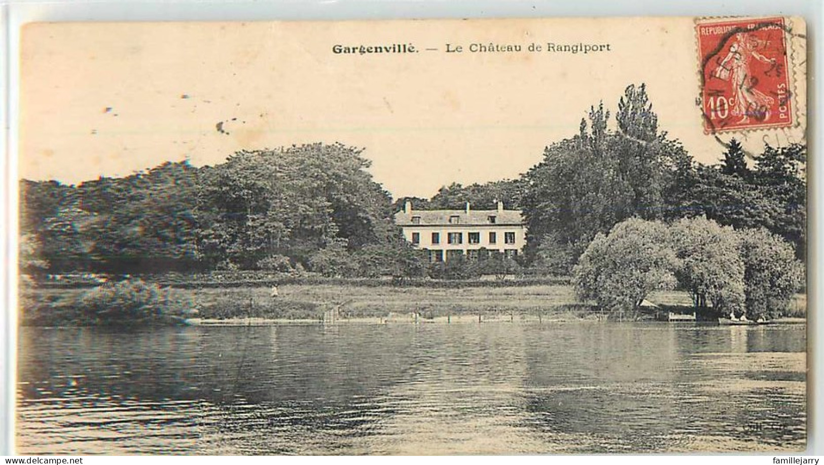 17646 - GARGENVILLE - LE CHATEAU DE RANGIPORT - Gargenville