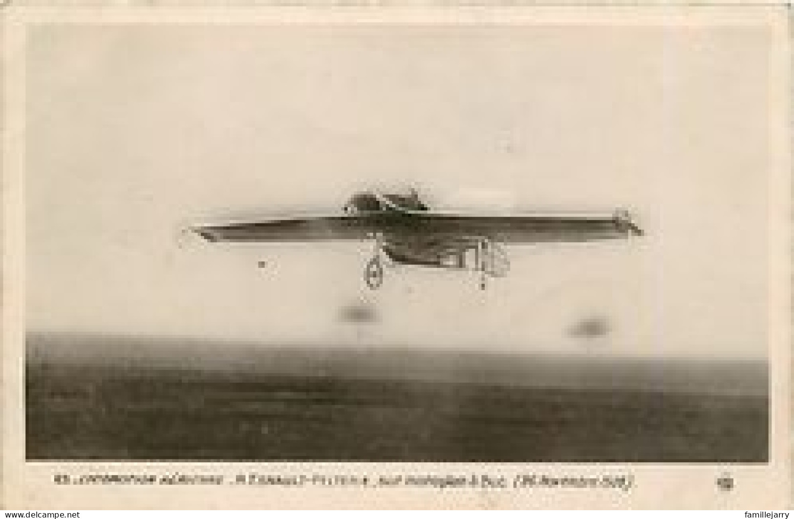 7561 - BUC - LOCOMOTION AERIENNE R ESNAULT PELTERIE SUR MONOPLAN A BUC (26/11/1908) - Buc