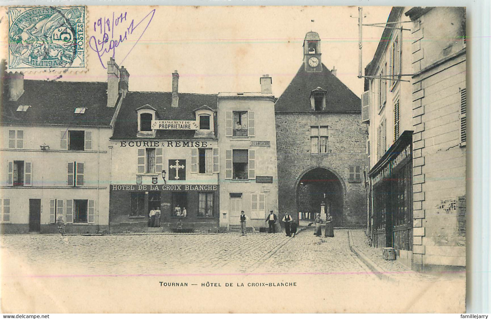 30994 - TOURNAN EN BRIE - HOTEL DE LA CROIX BLANCHE - Tournan En Brie