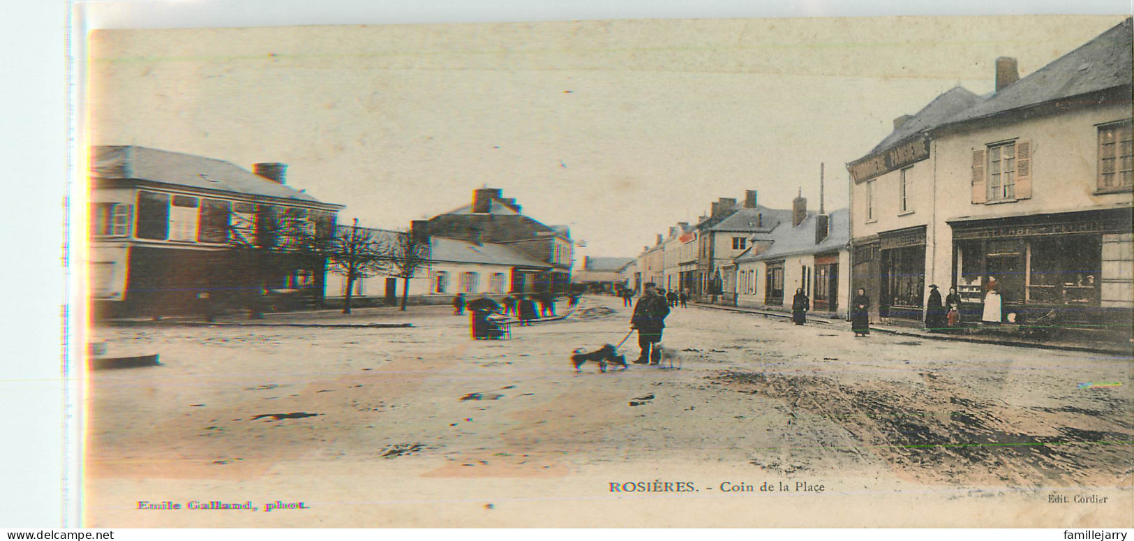 26839 - ROSIERES EN SANTERRE - COIN DE LA PLACE - Rosieres En Santerre