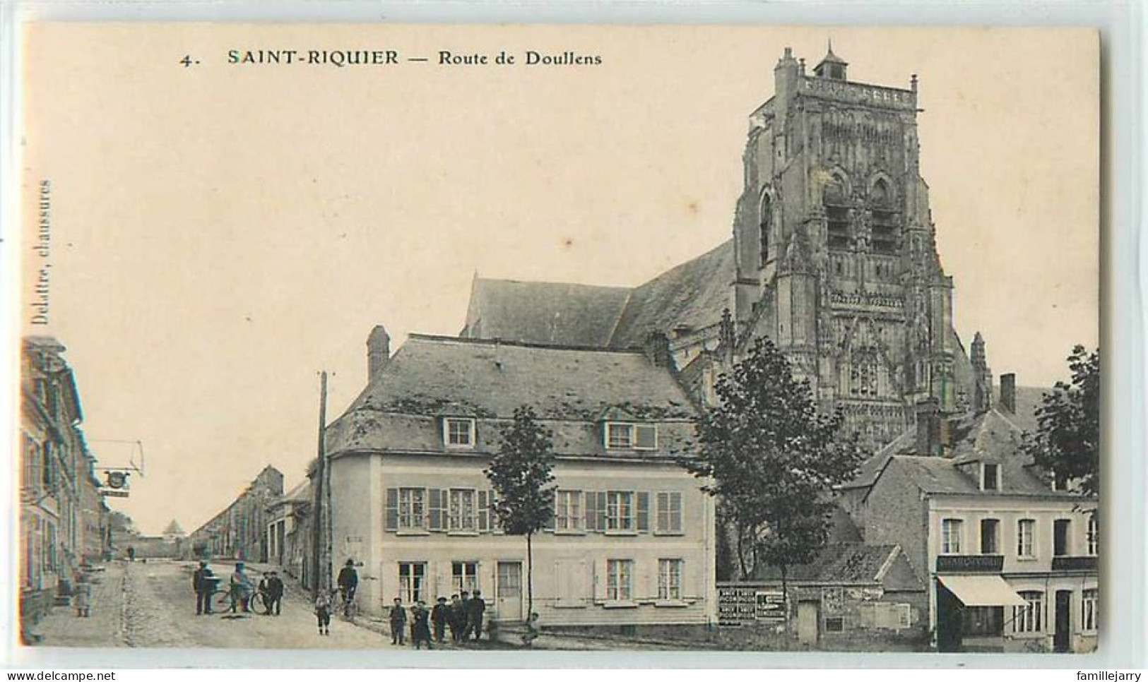 17370 - SAINT RIQUIER - ROUTE DE DOULLENS - Saint Riquier