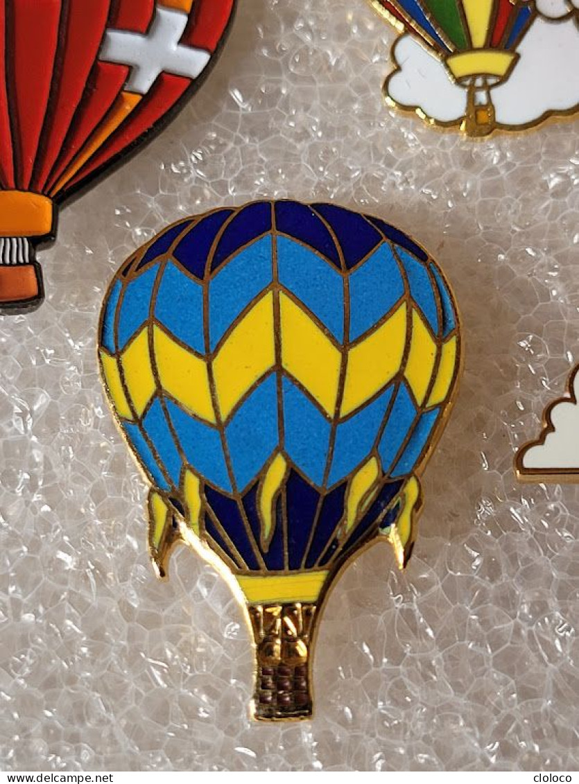 PINS PIN MONTGOLFIERE BALOON LUFTBALON COLLECTION 5 PINS - Alimentation