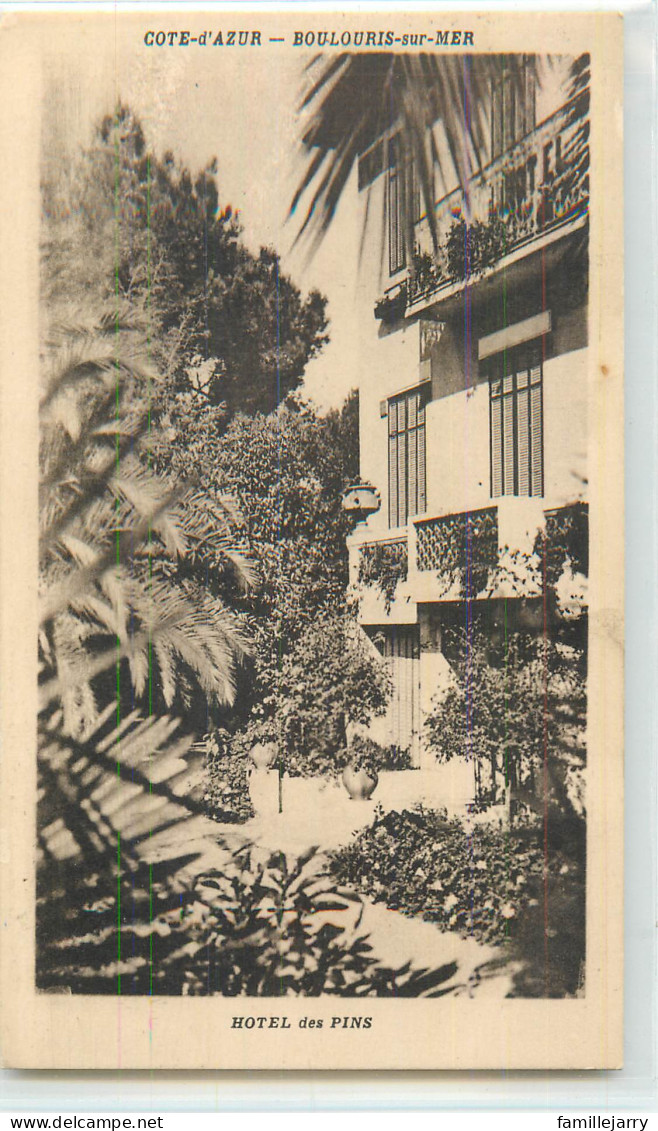 26950 - BOULOURIS - HOTEL DES PINS - Boulouris