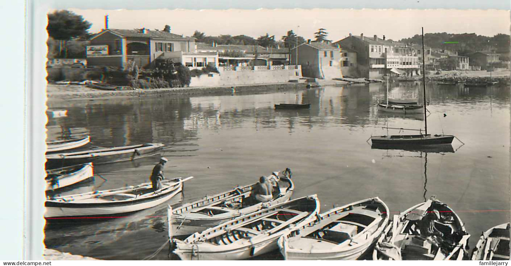 19596 - SAINT CYR SUR MER - CPSM - LES LECQUES / LE PORT - Saint-Cyr-sur-Mer