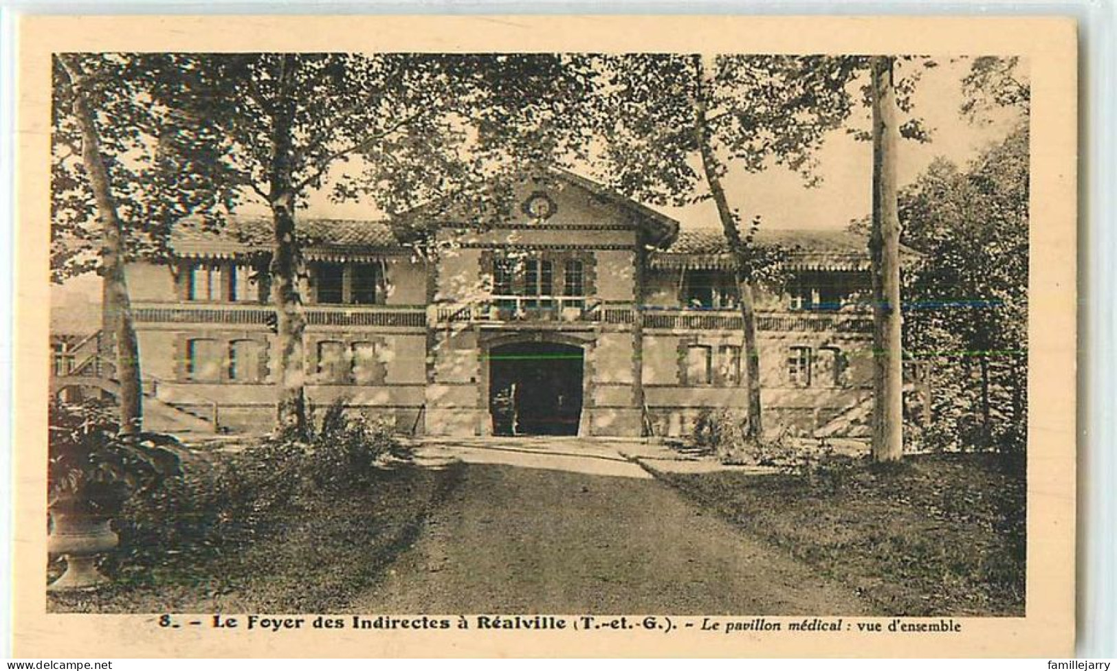 17608 - REALVILLE - LE FOYER DES INDIRECTES A / LE PAVILLON MEDICAL - VUE D ENSEMBLE - Realville