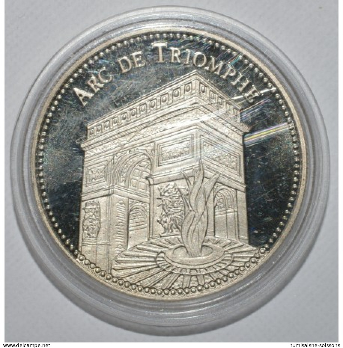 MEDAILLE - ARC DE TRIOMPHE - LES PLUS BEAUX TRESORS DU PATRIMOINE DE FRANCE - BE - Altri & Non Classificati