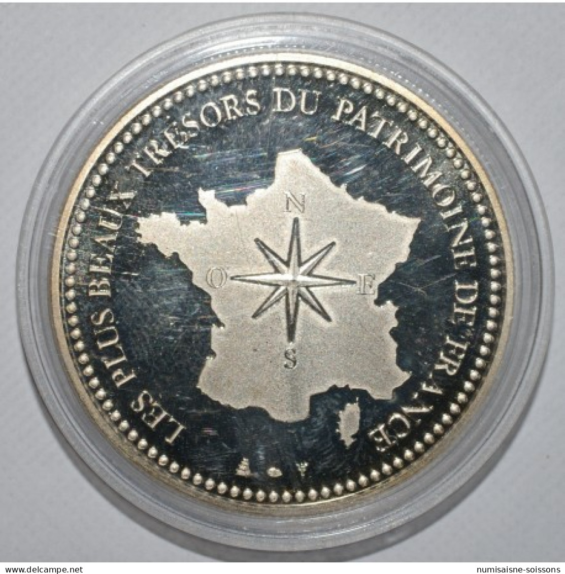 MEDAILLE - ARC DE TRIOMPHE - LES PLUS BEAUX TRESORS DU PATRIMOINE DE FRANCE - BE - Andere & Zonder Classificatie