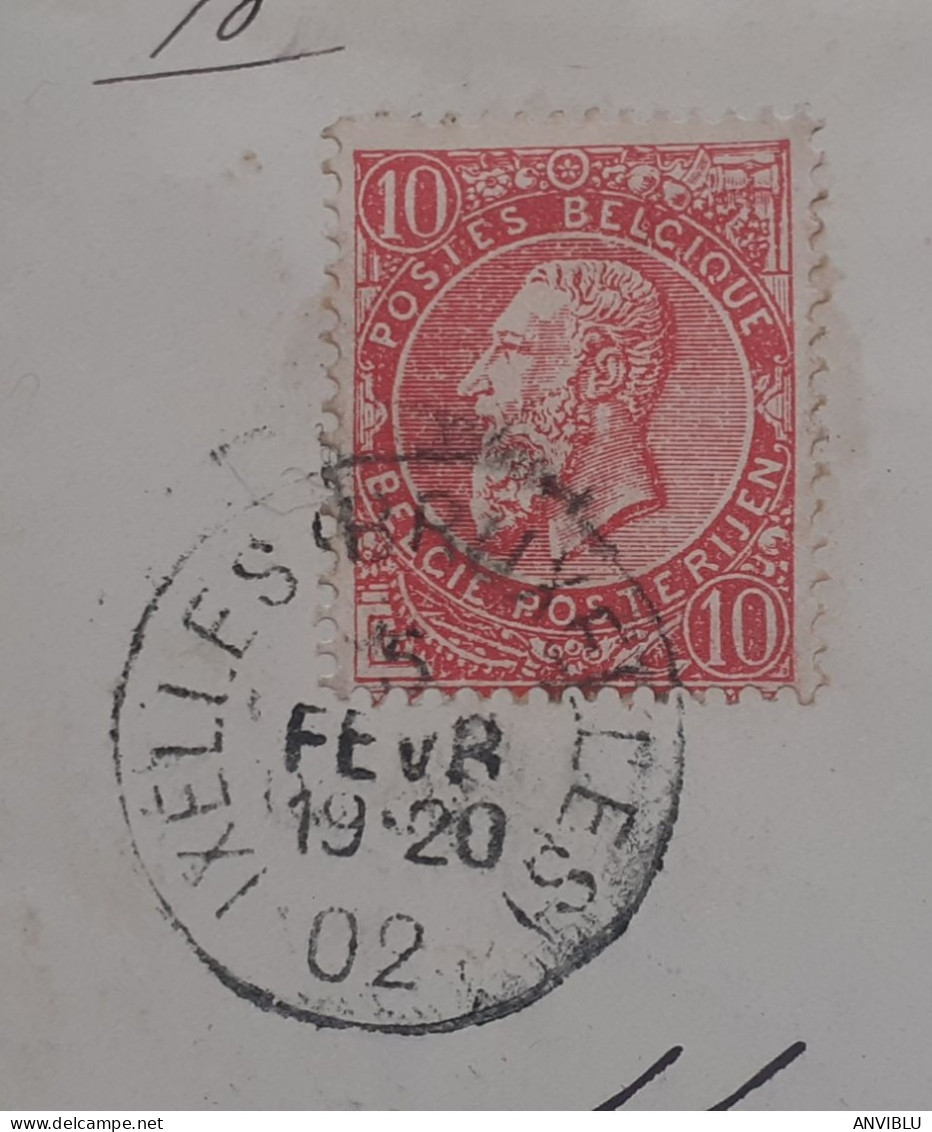 BELGIQUE 1902LETTRE LEOPOLD II - Briefe