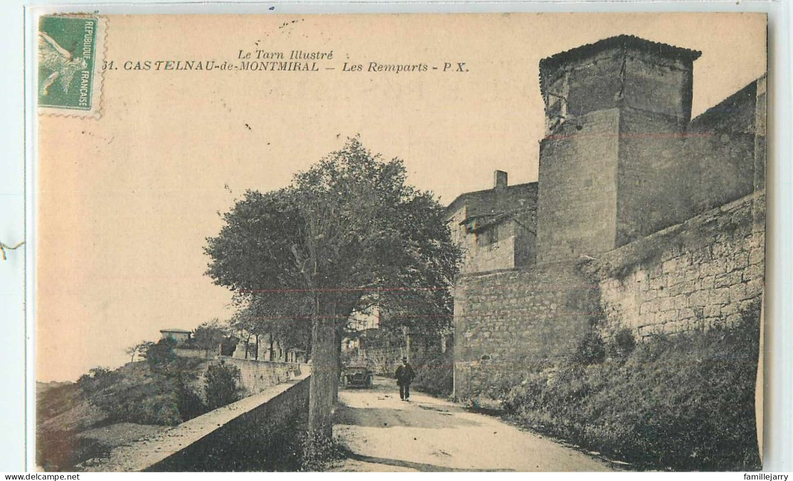 17419 - CASTELNAU DE MONTMIRAIL - LES REMPARTS - Castelnau De Montmirail