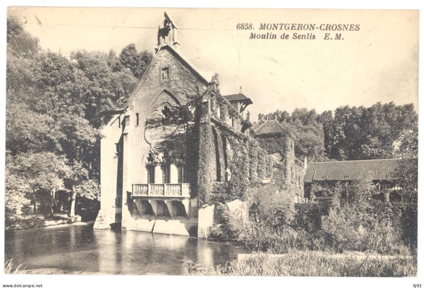 CPA 91 - 6858. MONTGERON CROSNES - Moulin De Senlis - E. M. - Montgeron