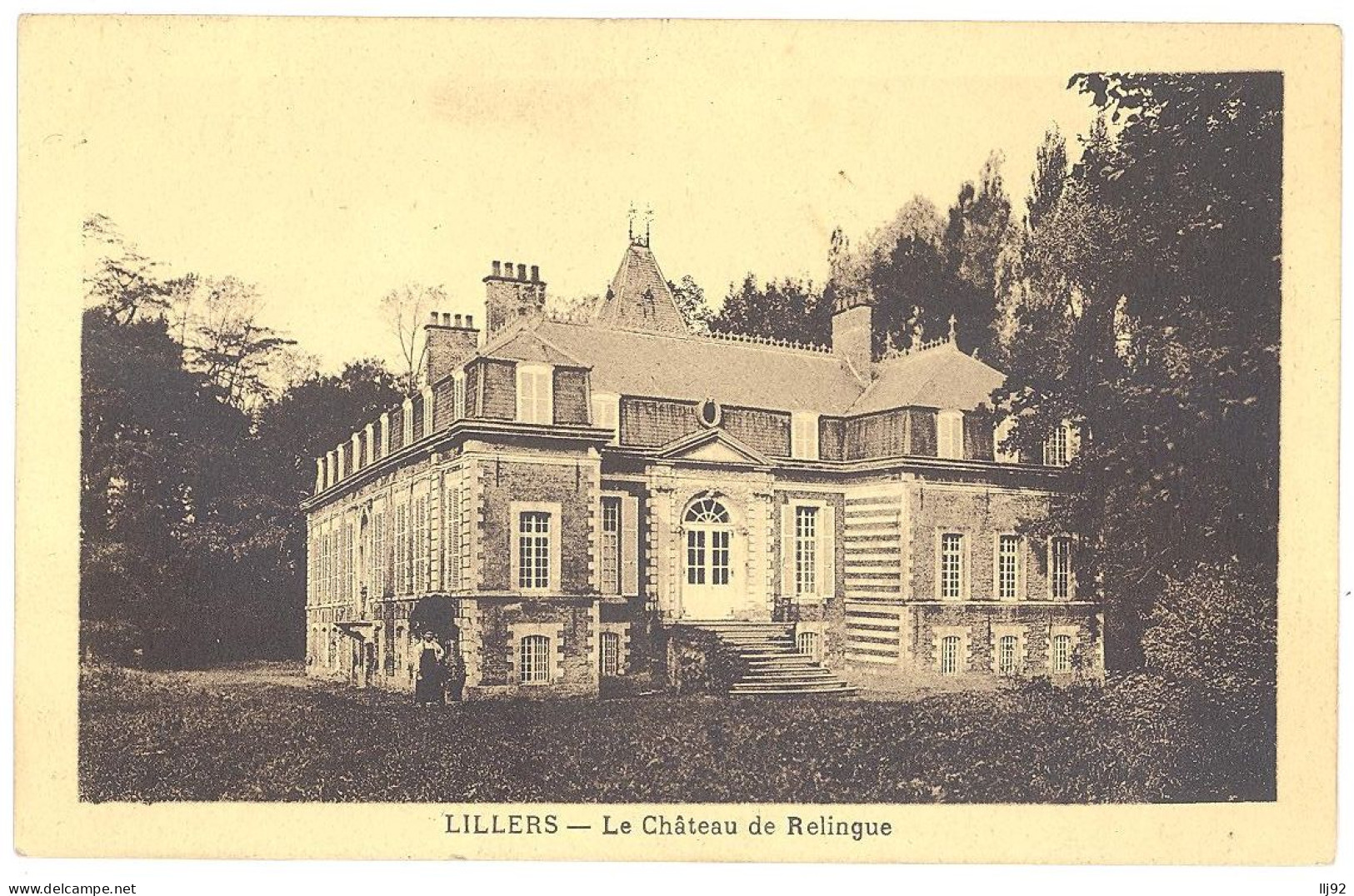 CPA 62 - LILLERS - Le Château De RELINGUE - Lillers