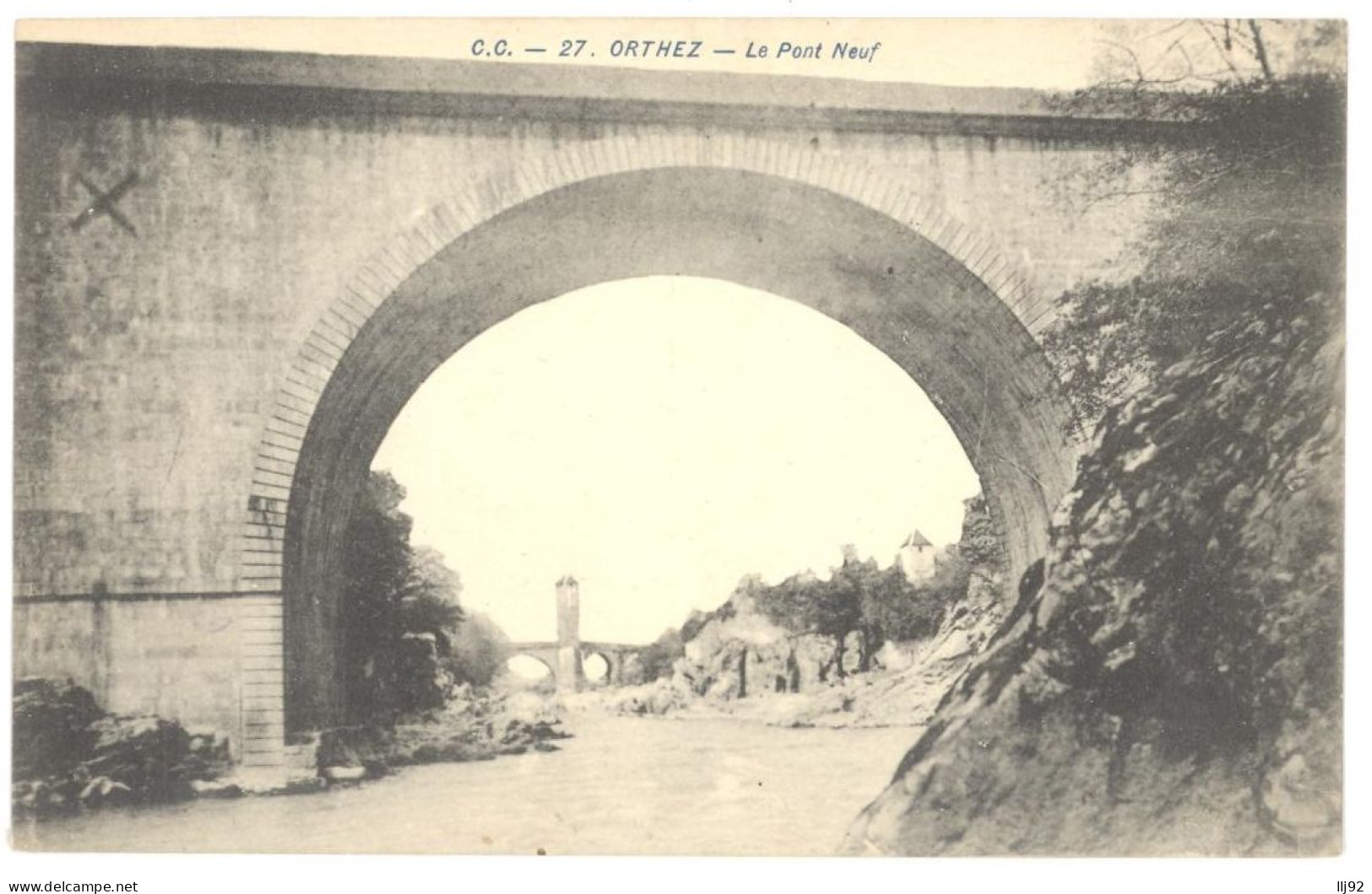 CPA 64 -  C.C. - 27. ORTHEZ - Le Pont Neuf - Orthez