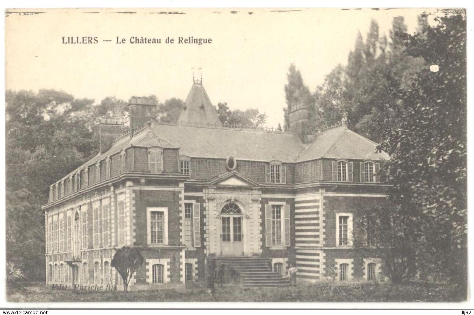 CPA 62 - LILLERS - Le Château De Relingue - Lillers