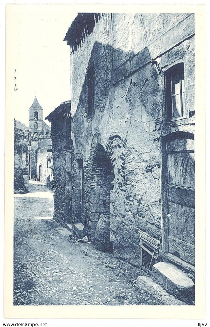 CPSM 46 - 4. LUZECH - Grande Rue - Entrée De La Rue Du Capsol - Luzech