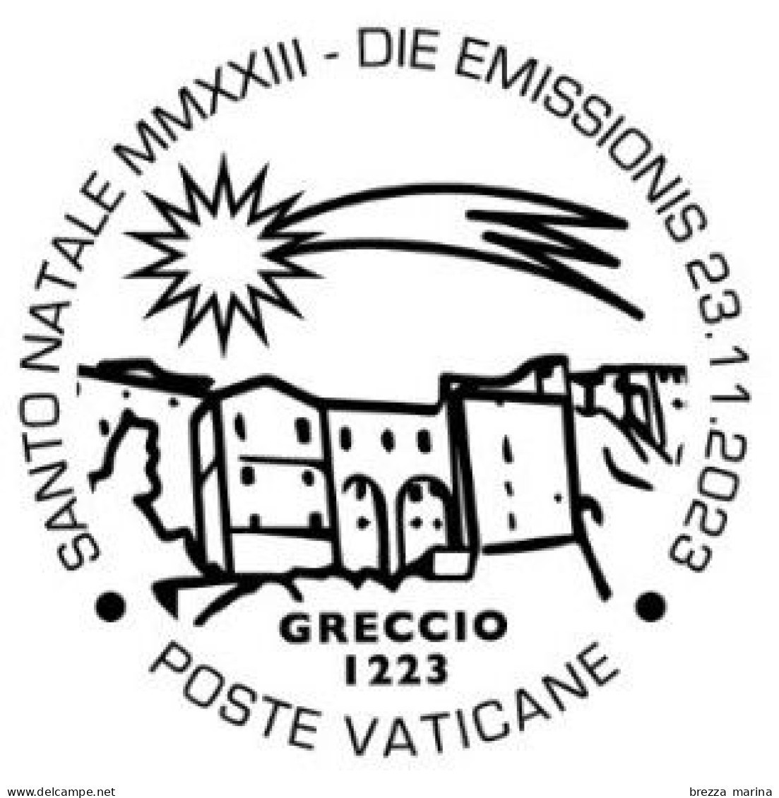 Nuovo - MNH - VATICANO - 2023 - Santo Natale - “San Francesco Celebra A Greccio La Festa Del Presepe” – 1.25 - Neufs