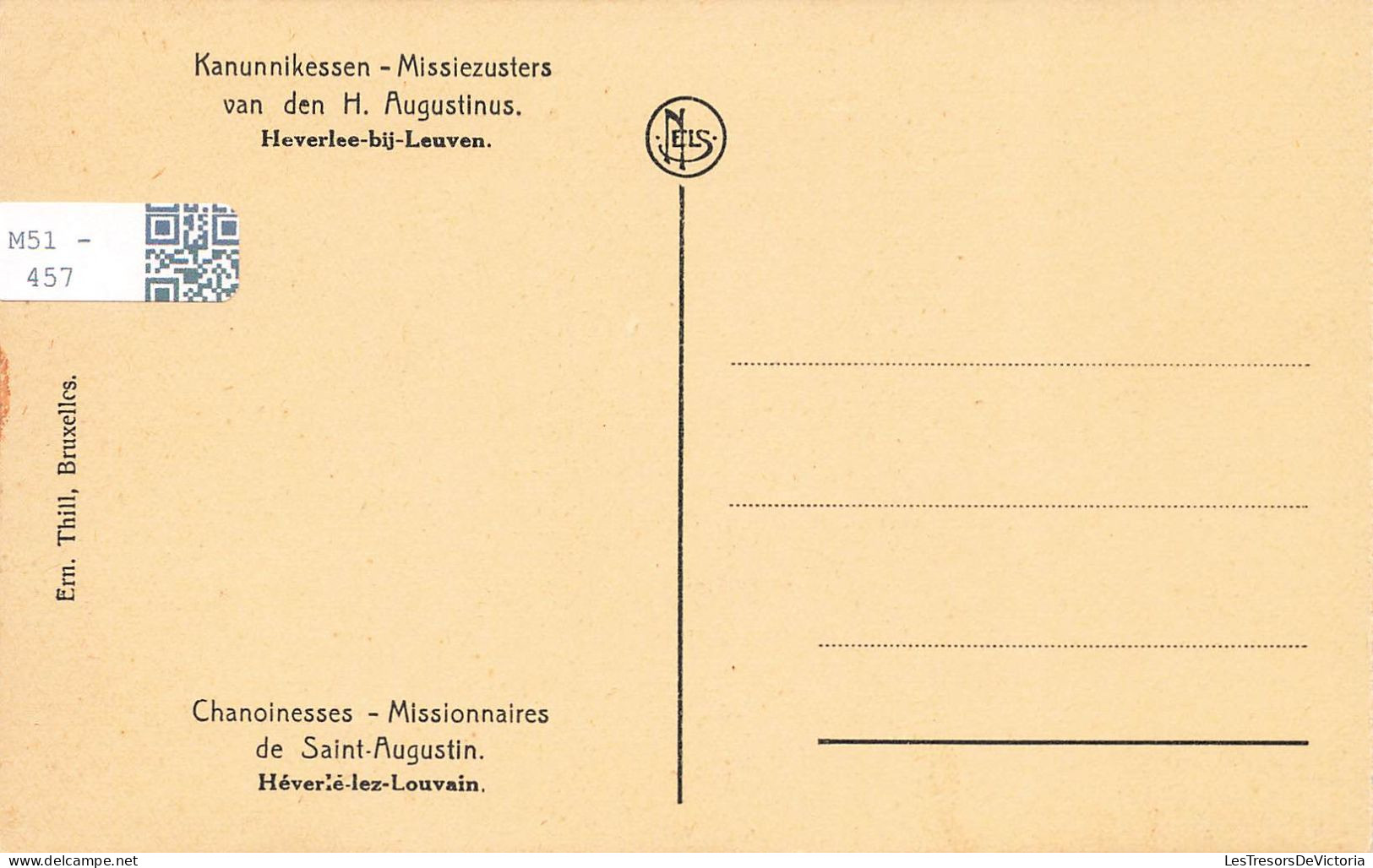CONGO BELGE - Chanoinesse - Missionnaires De Saint Augustin - Cascde - Carte Postale Ancienne - Congo Belga