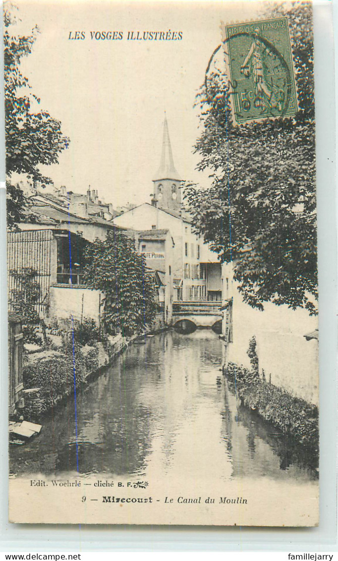 32580 - MIRECOURT - LE CANAL DU MOULIN - Mirecourt