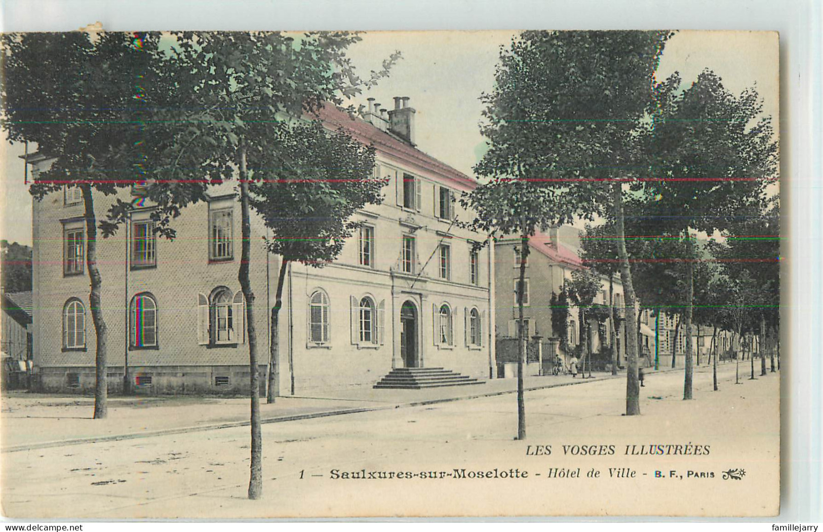 32266 - SAULXURES SUR MOSELOTTE - LES VOSGES ILLUSTREES / HOTEL DE VILLE - Saulxures Sur Moselotte