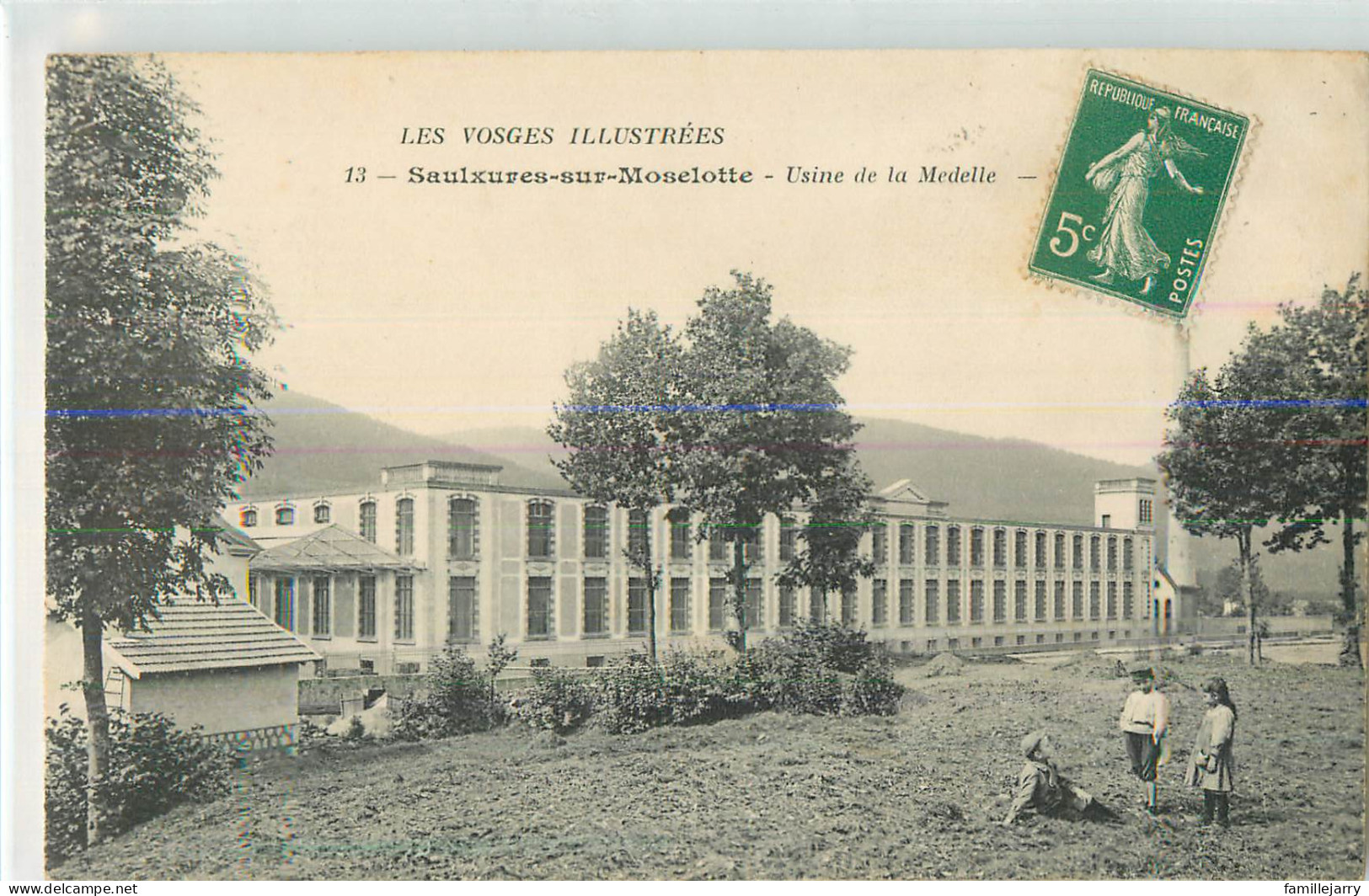 32263 - SAULXURES SUR MOSELOTTE - LES VOSGES ILLUSTREES / USINE DE LA MEDELLE - Saulxures Sur Moselotte