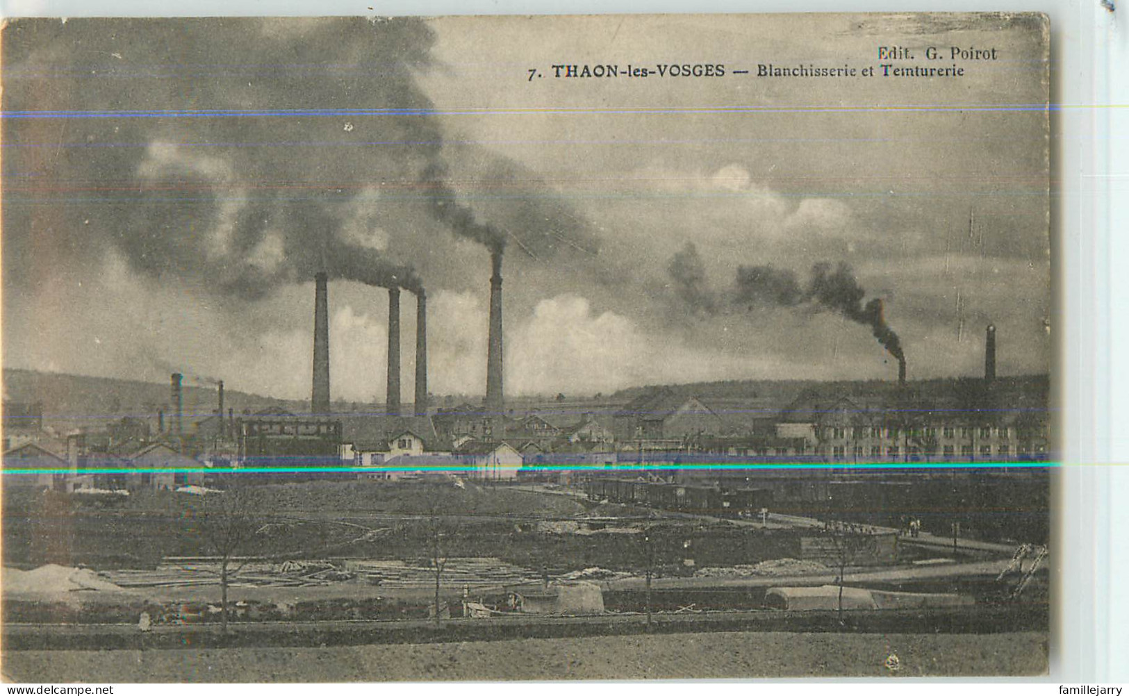 32158 - THAON LES VOSGES - BLANCHISSEMENT ET TEINTURERIE - Thaon Les Vosges