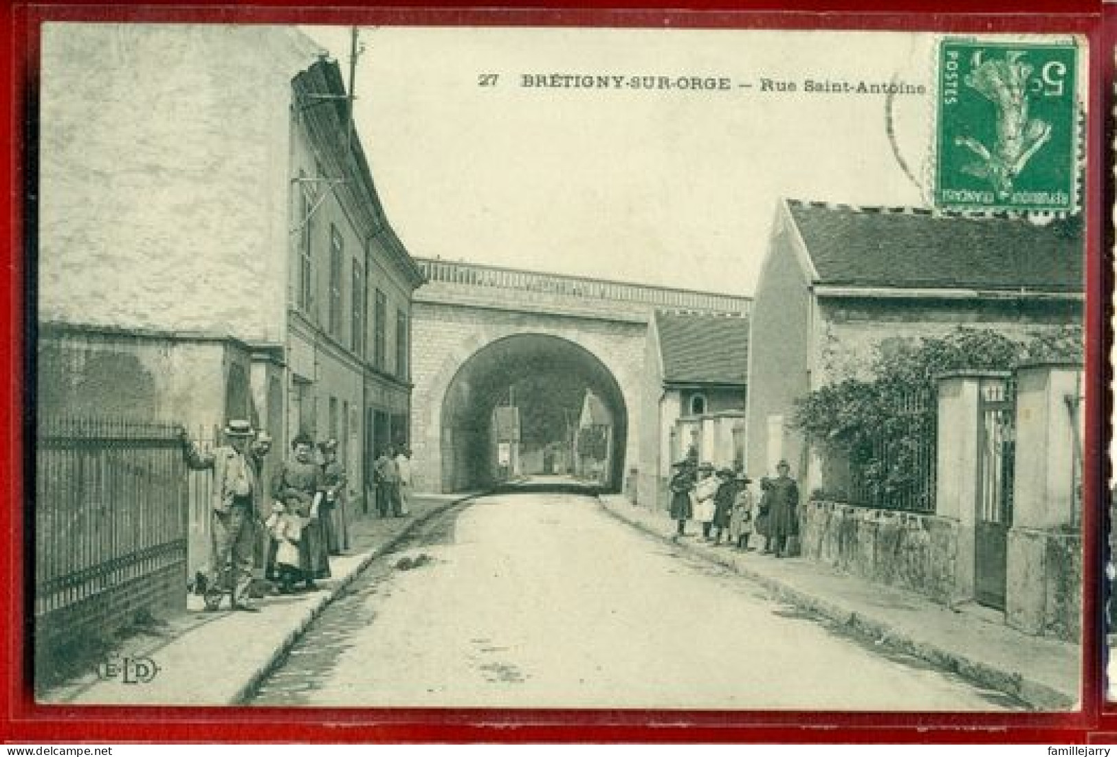 3597 - BRETIGNY SUR ORGE - RUE SAINT ANTOINE - Bretigny Sur Orge