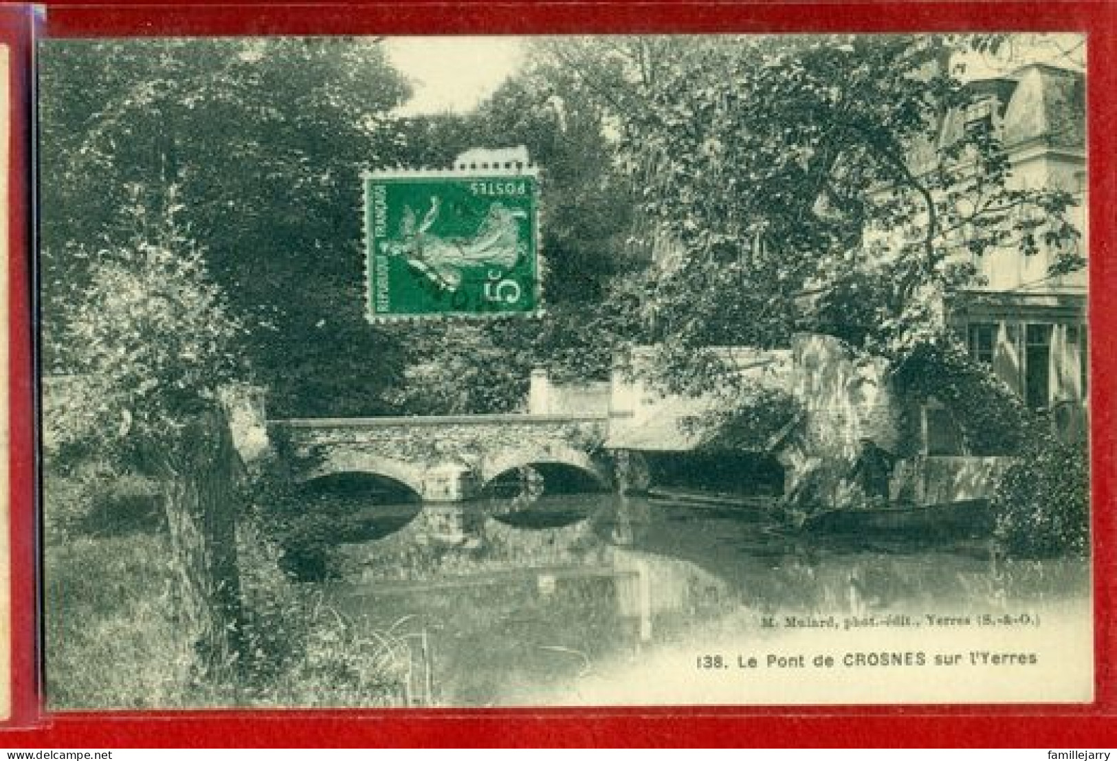 3549 - CROSNE - LE PONT SUR L'YERRES - Crosnes (Crosne)